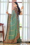 Madhula By Vallabhi Chiffon Brasso Ethnic Printed Saree Orders In India